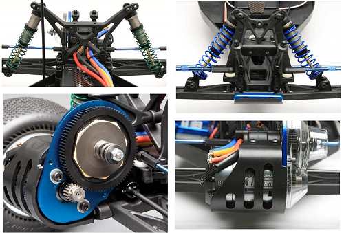 Team Associated RC10T4.1 Factory Team Telaio 